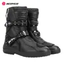 BOTAS IMPERMEABLES PARA MOTOCICLISMO / MT038WP / TALLA L 41 / COLOR NEGRO