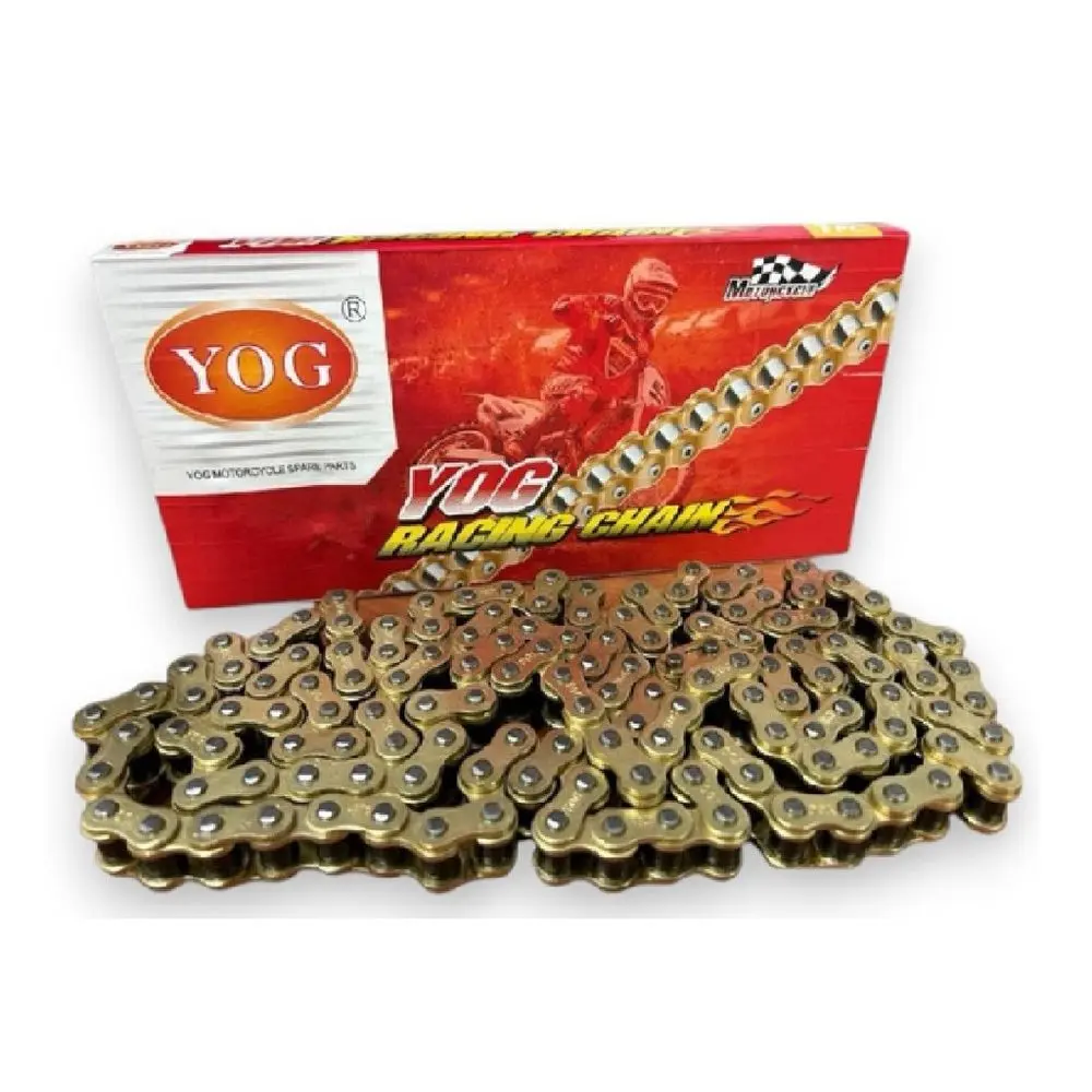 CADENA REFORZADA 428H-136L DORADA