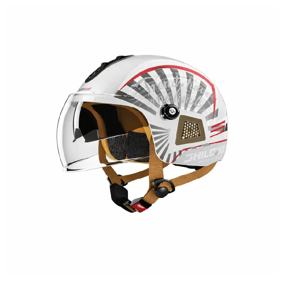 [080400502] CASCO BLANCO MATE TALLA L