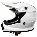 CASCO MOTOCROSS ABIERTO BLANCO PERLA - L